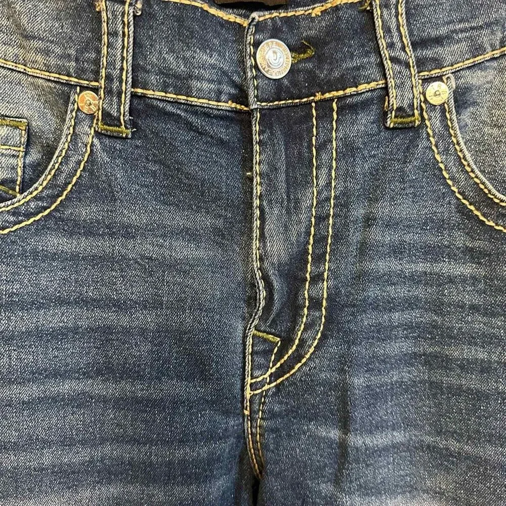 True Religion Ricky Big T Relaxed Straight‎ Jean Size 36 Inseams 34 NWT $199
